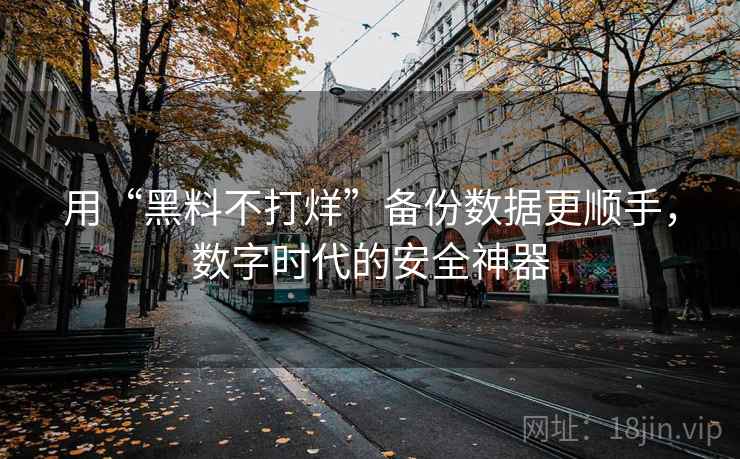 用“黑料不打烊”备份数据更顺手，数字时代的安全神器