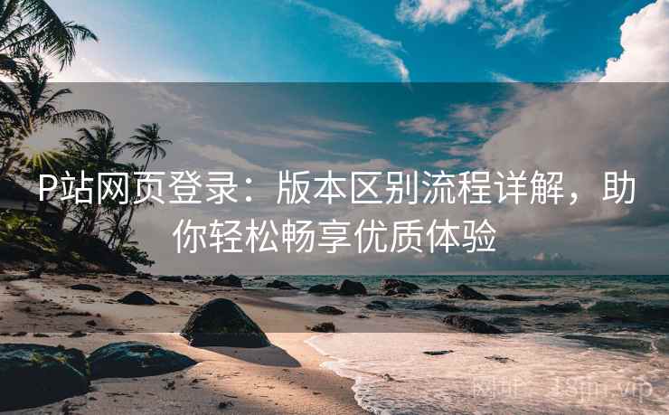 P站网页登录：版本区别流程详解，助你轻松畅享优质体验