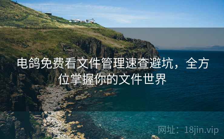 电鸽免费看文件管理速查避坑，全方位掌握你的文件世界